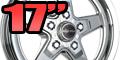 17" Race Star Mustang Drag Wheels