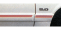 1987-93 Mustang Body Molding Stripes 