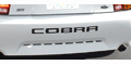 Mustang Bumper Inserts & Bumper Letters