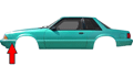 Mustang Fender Moldings 