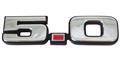 Mustang Liter Emblems