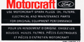 Mustang Motocraft Parts Decals